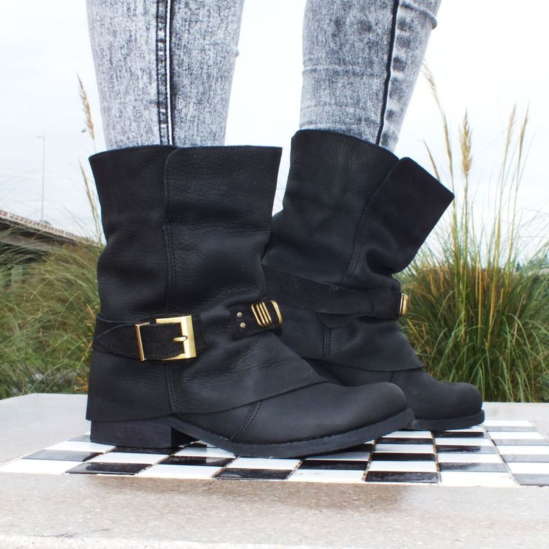 BOTIN COLOMBA CUERO NEGRO AMANO SHOES-2