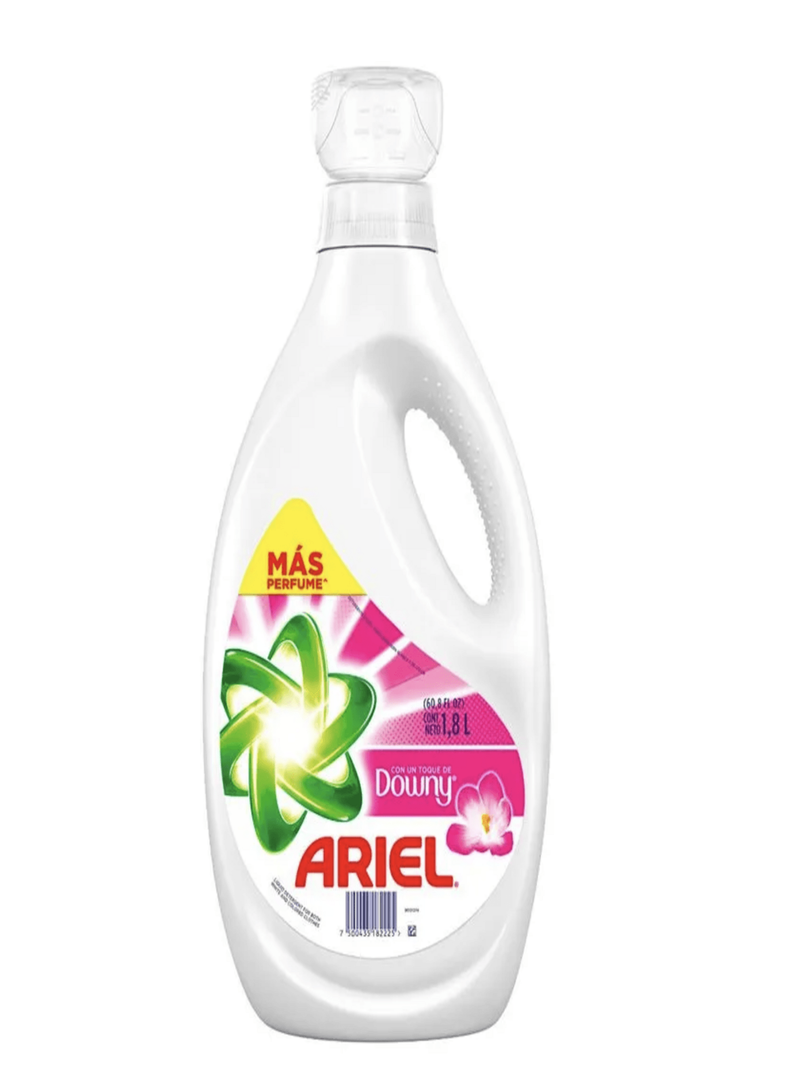 Detergente Líquido Ariel Concentrado 1.8l Antibacterial-0