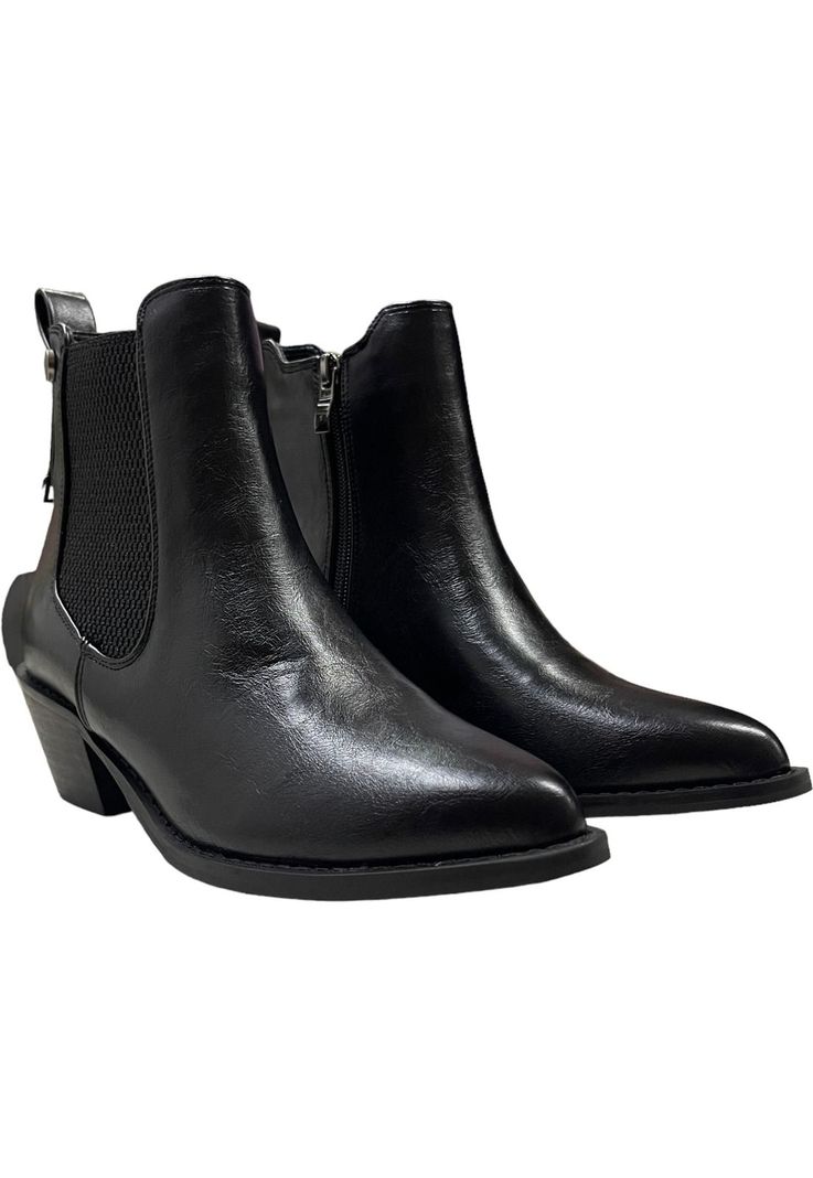Botin Mujer Negro Lax Detogni-3