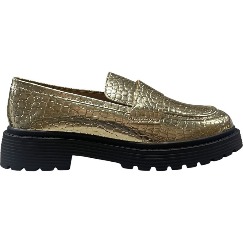 Zapato Mujer Dorado Roxana Detogni
