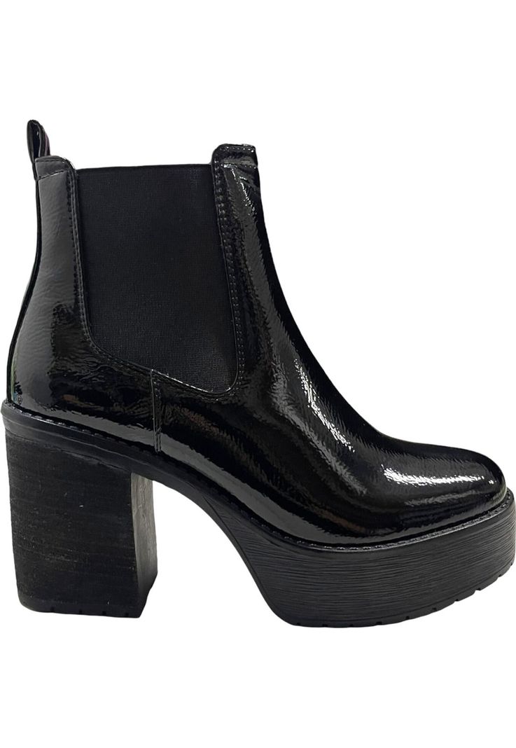 Botin Mujer Negro Valencia Detogni-0