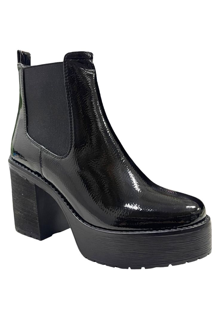 Botin Mujer Negro Valencia Detogni-1