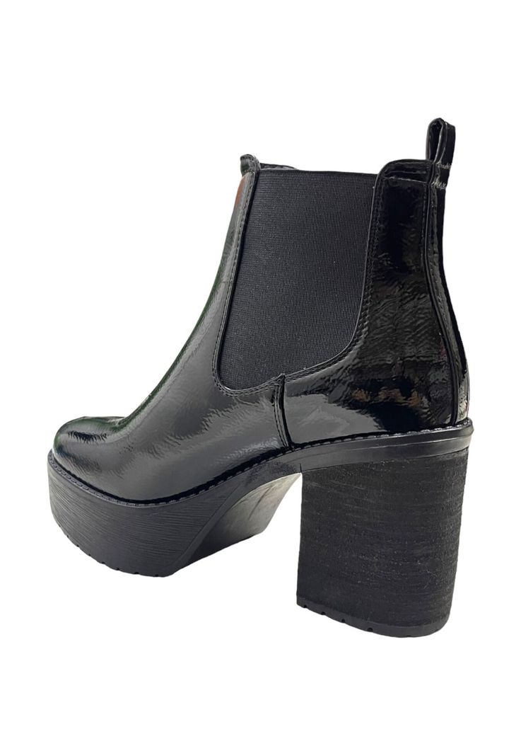Botin Mujer Negro Valencia Detogni-3