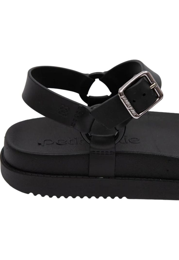 Sandalia Mujer Negro PJ7312 Petite Jolie-4
