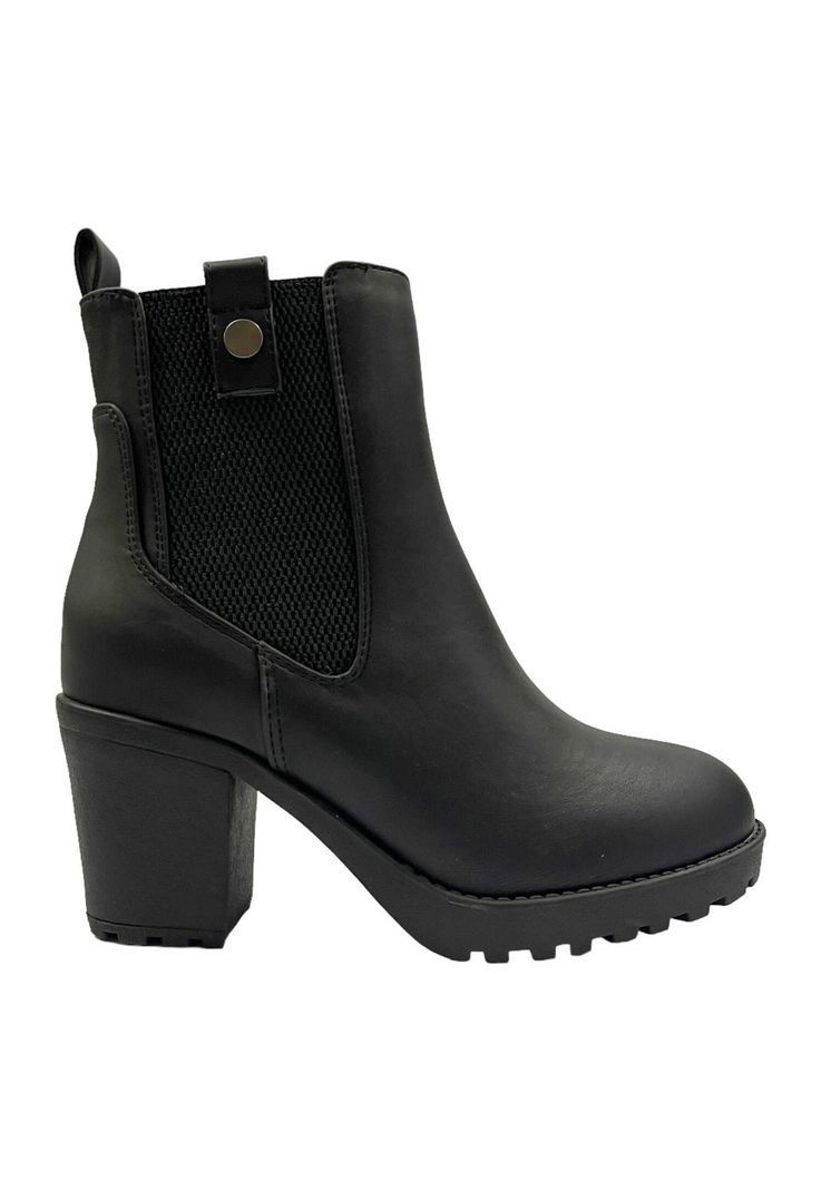 Botin Mujer Negro Boston Detogni
