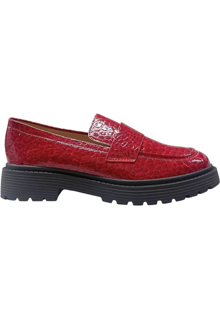 Zapato Mujer Rojo Roxana Detogni-0