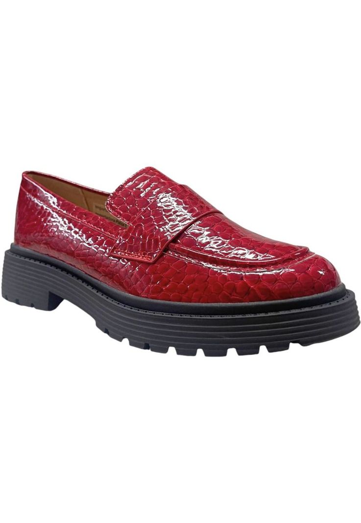 Zapato Mujer Rojo Roxana Detogni-2