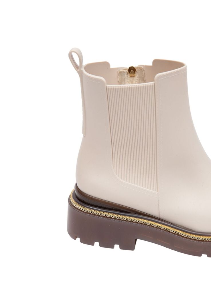 Botin Mujer Marfil Chicago Petite Jolie-3