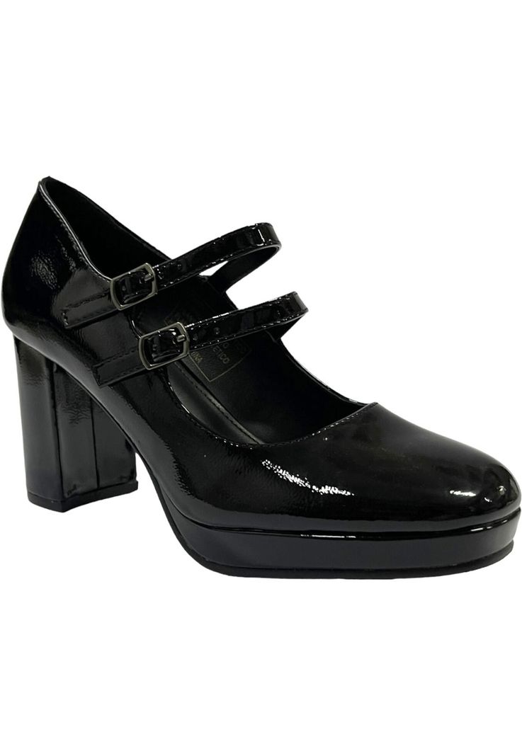 Zapato Mujer Negro Dora Detogni-1
