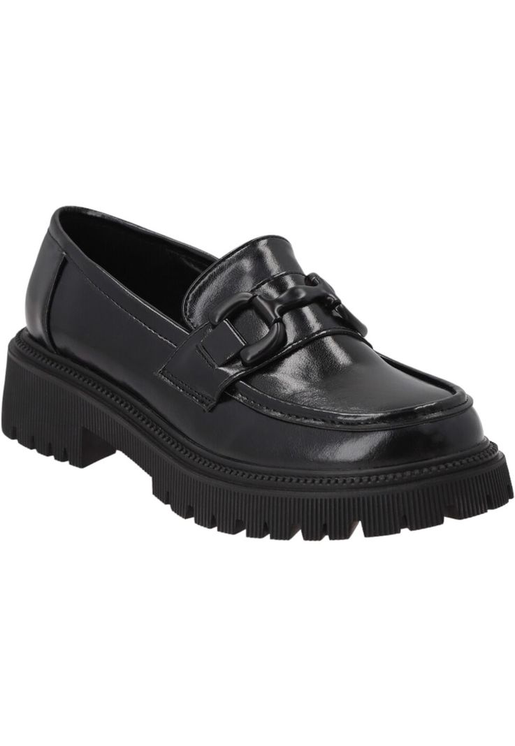 Mocasín Mujer Negro Adela Detogni-1