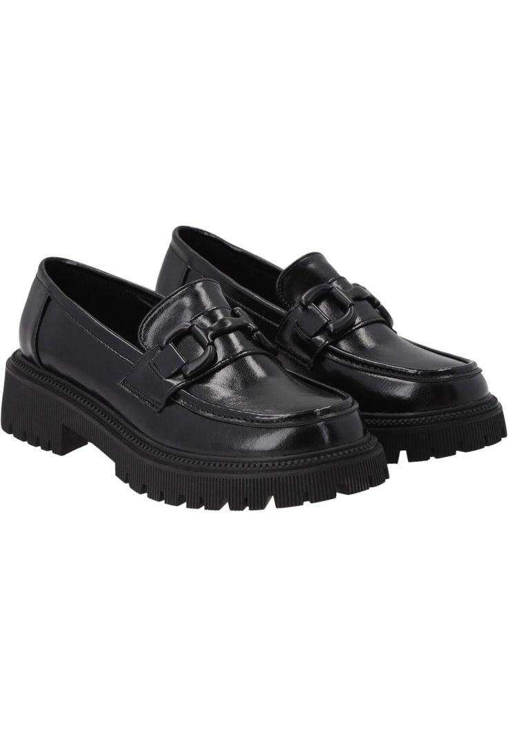 Mocasín Mujer Negro Adela Detogni-3