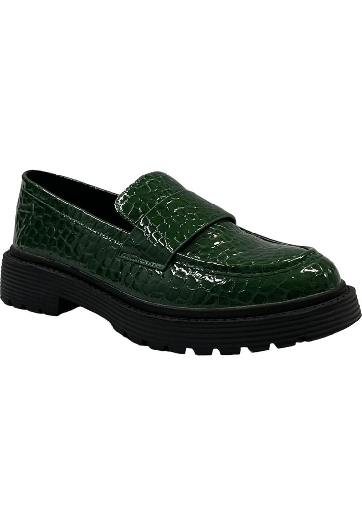 Mocasín Mujer Verde Roxana Detogni-1