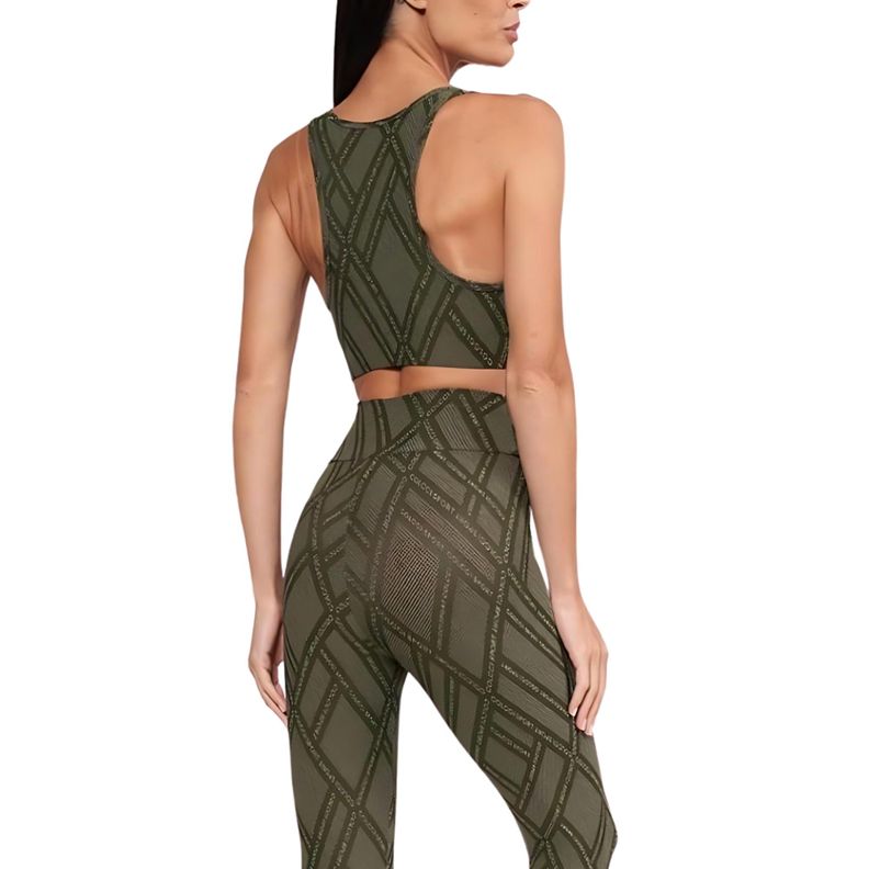 Conjunto Jacquard Top y Calza Legging de Colcci-3