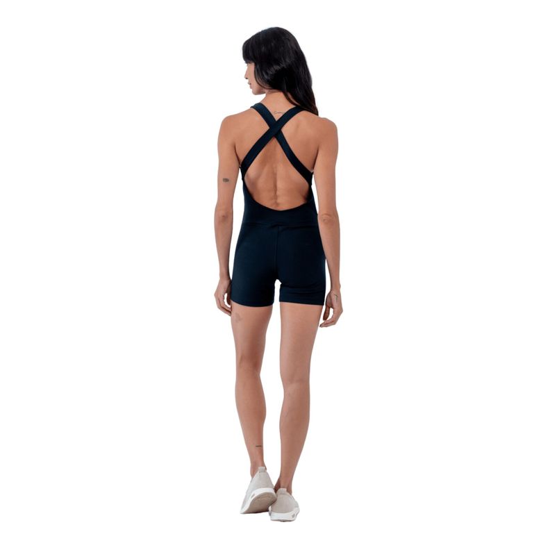 Enterito Fitness Corto Bliss Negro-3