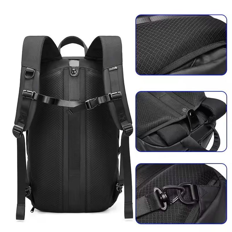 Mochila 2 en 1 para Deporte y Oficina Impermeable 40 Litros Oxford-8