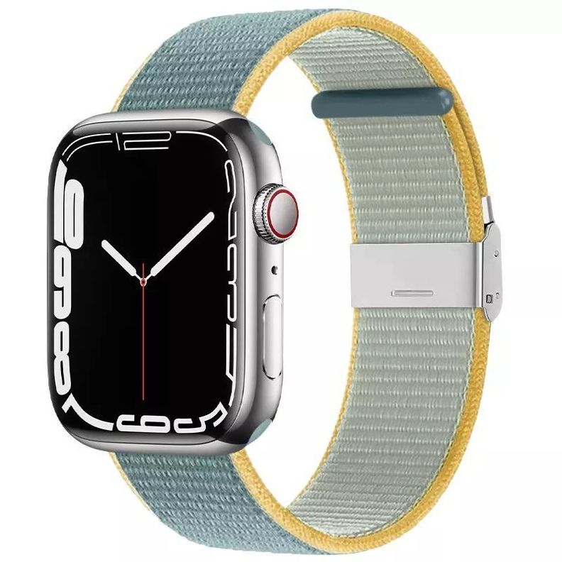 Correa para Apple Watch Nylon Velcro Todas Series-0