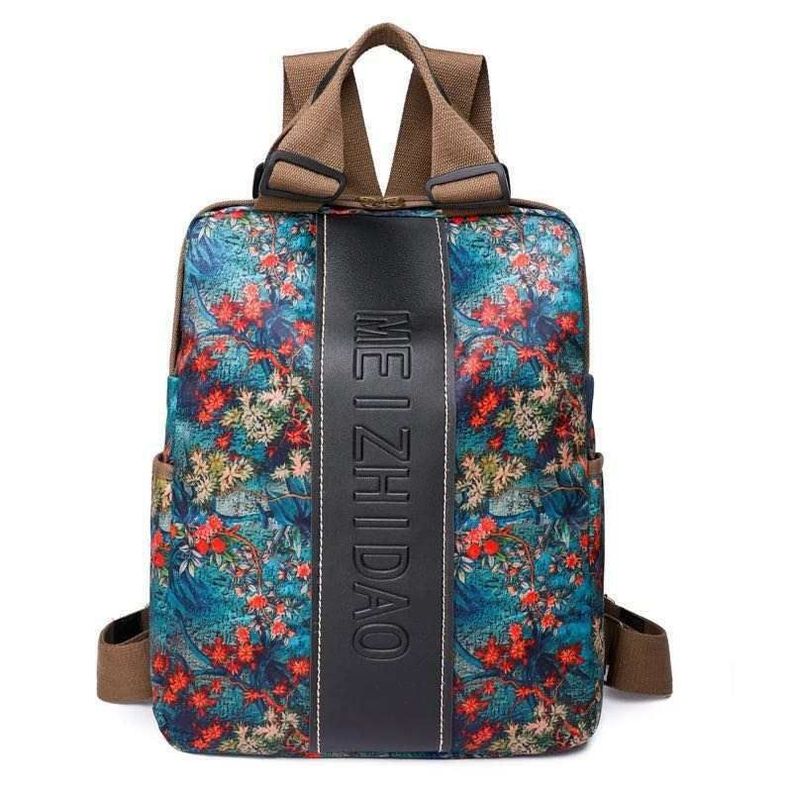 Mochila Ideal para Viajes y Oficina Estilo Vintage Europeo y Americano-1