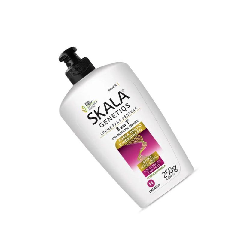 Crema de peinar con protector termico y reconstruccion total-0
