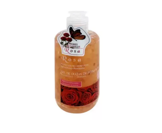 Gel De Ducha corporal  Con Petalos De Rosas-0