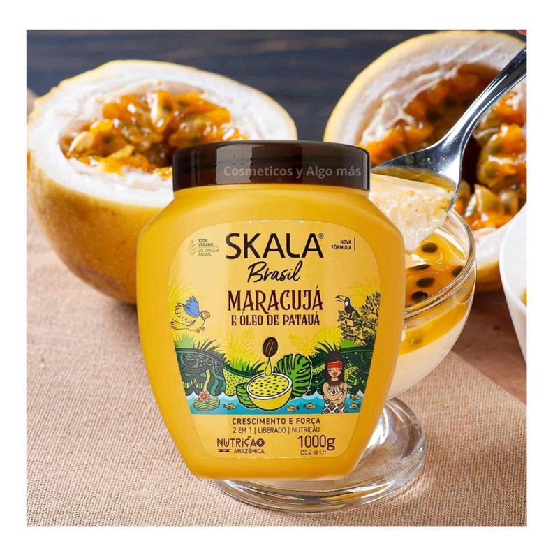 Skala Brasil Mascara Capilar 2 en 1 Maracuya 1000 gr-2