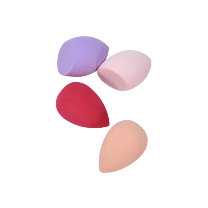 Set de 4 esponjas difuminadoras beauty blender profesionales-0