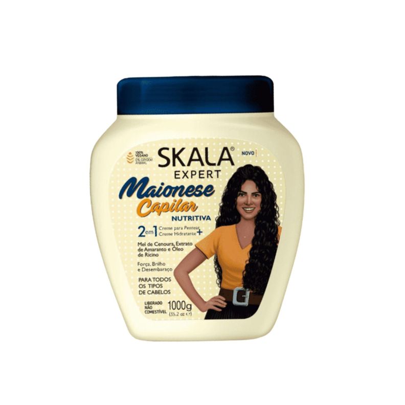 Skala Mayonesa Capilar para cabellos ondulados 1kg-0