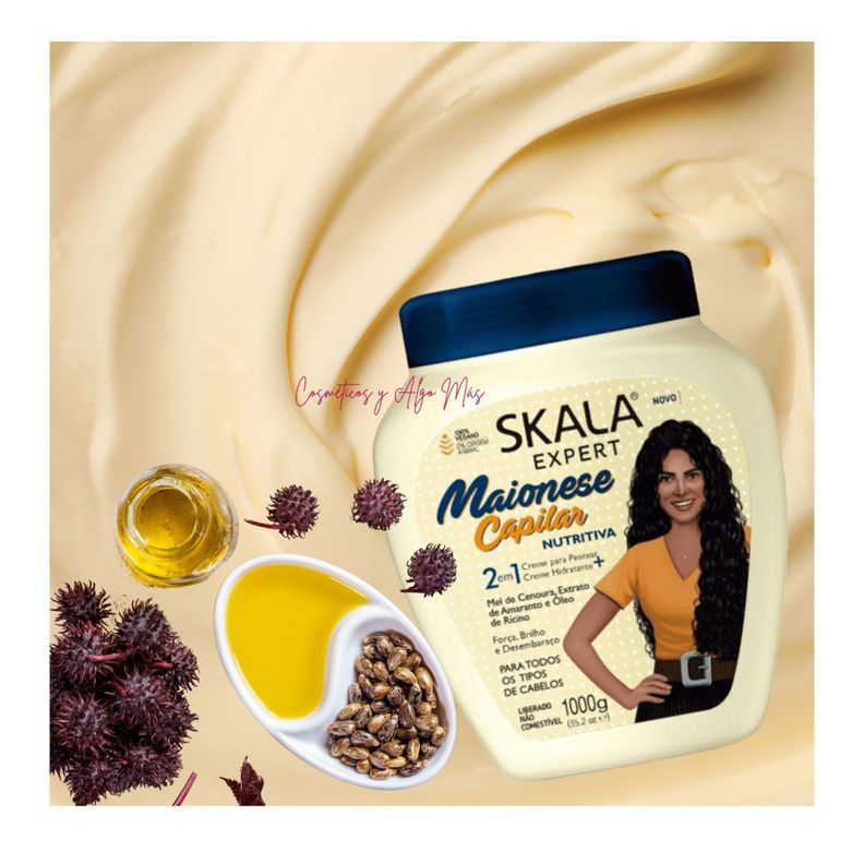 Skala Mayonesa Capilar para cabellos ondulados 1kg-1