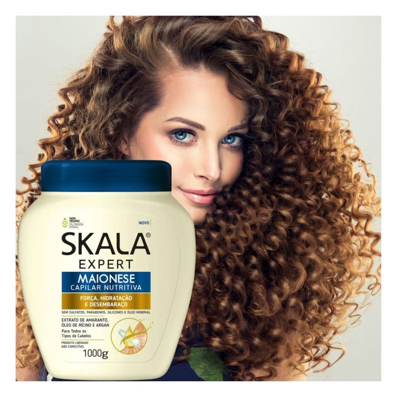 Skala Mayonesa Capilar para cabellos ondulados 1kg-2