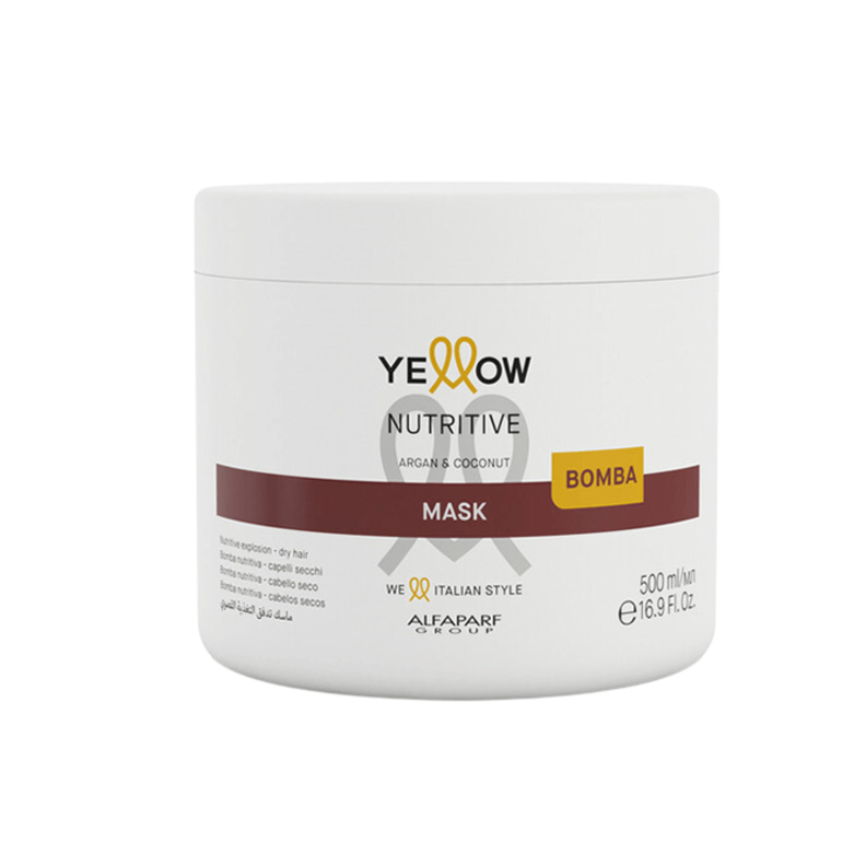 Mascarilla Yellow NUTRITIVA reacondicionante para cabello seco 500gr-0