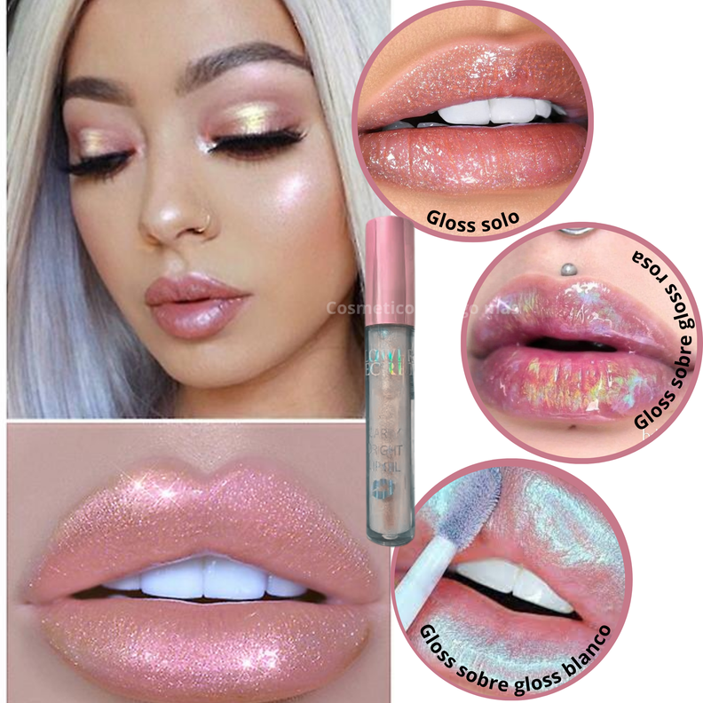 Gloss Labial sellado perfecto con acabado Holografico-1