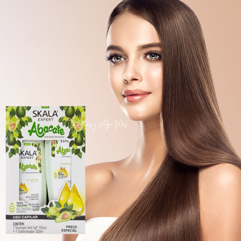 Kit Abacate Shampoo y Acondicionador Hidratación y Revitalizacion-1