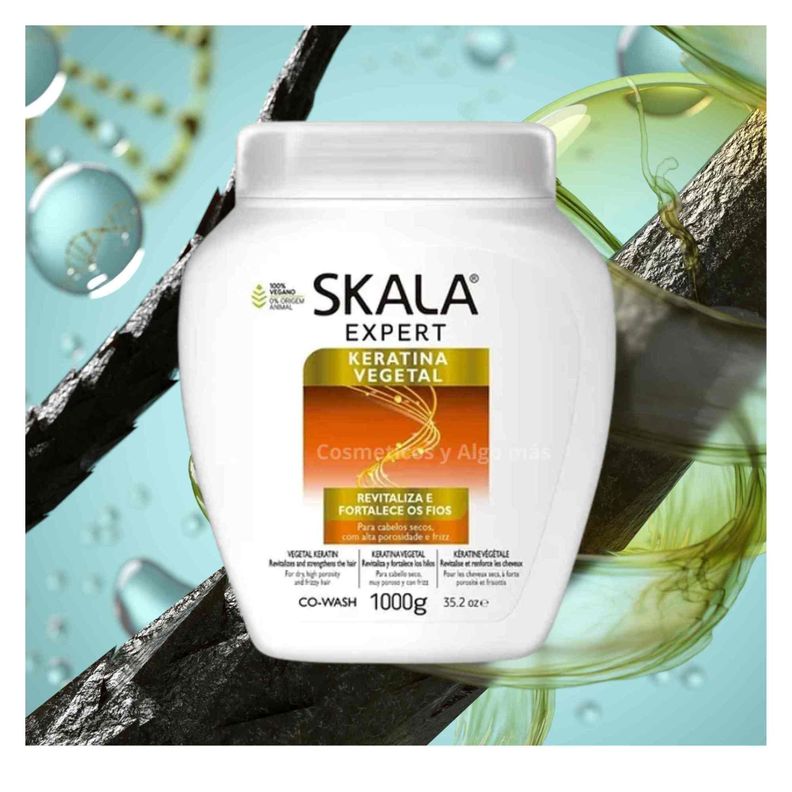Mascarilla para cabellos tratados quimicamente KERATINA VEGETAL-2