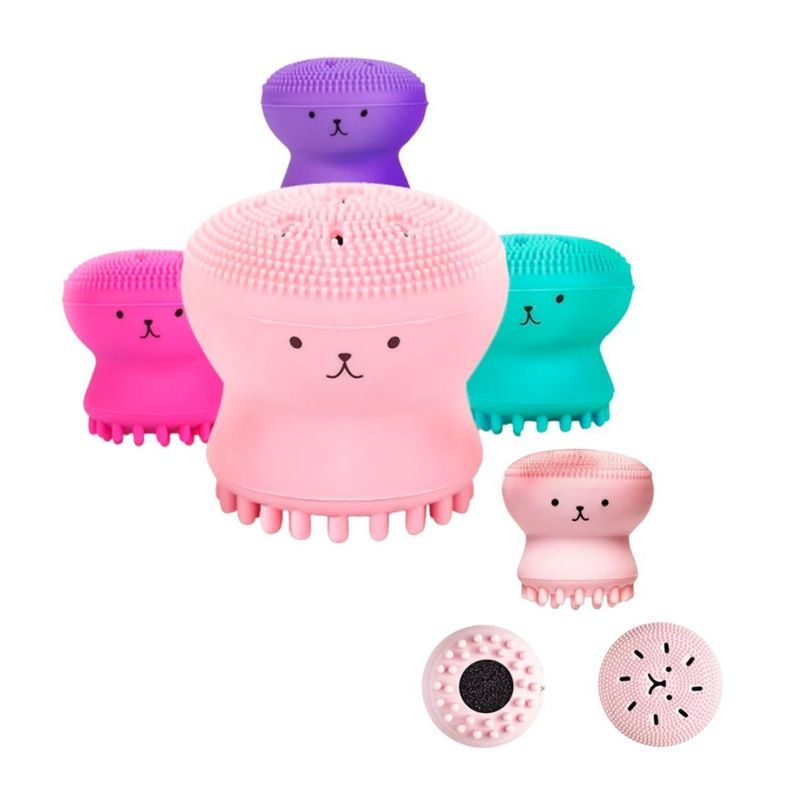 Esponja PULPITO cepillo absorbente limpiador facial-0
