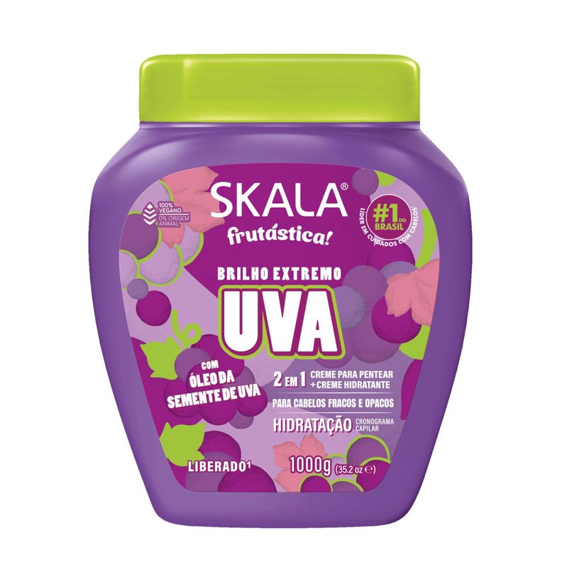 Mascara de tratamiento capilar fuerza y brillo UVA SKALA 1KG-0