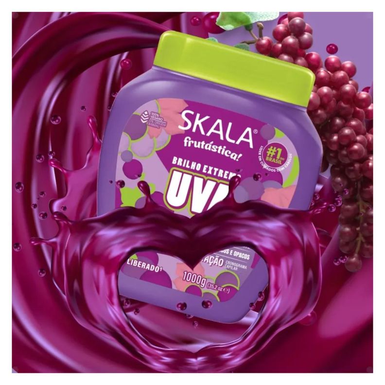 Mascara de tratamiento capilar fuerza y brillo UVA SKALA 1KG-2