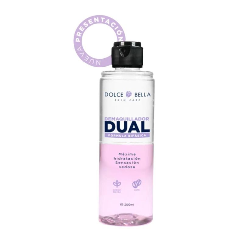 Desmaquillador Dual Estracto Cafe y Gingko Biloba -0