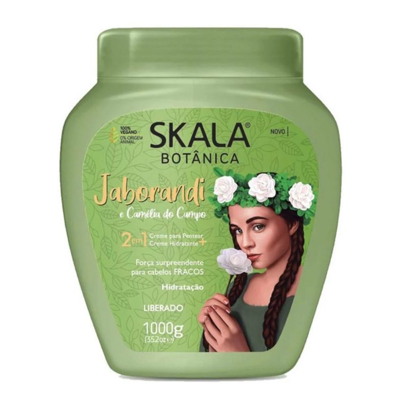 Mascarilla control grasa limpieza natural Jaborandi Skala-0