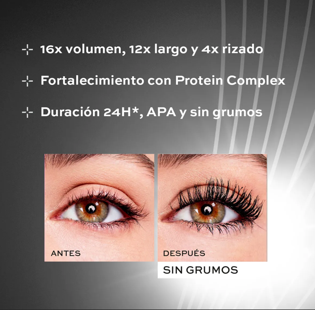 Máscara de Pestañas Forever Hyper Extensions LBEL-1