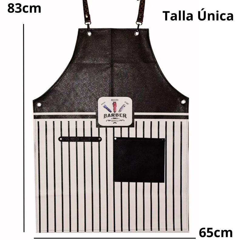 Pechera o delantal impermeable para peluquería -2