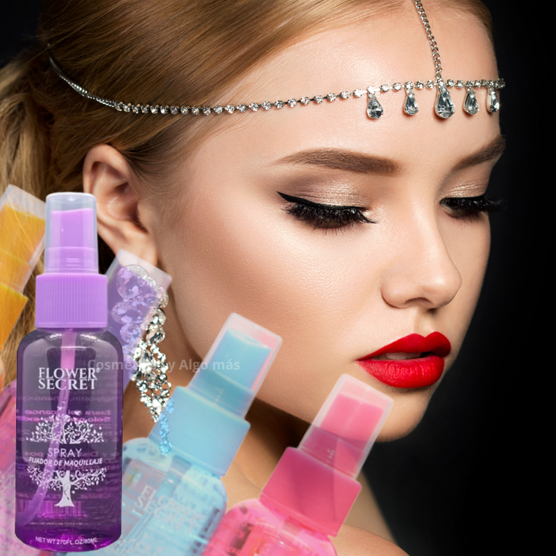 Sellante o fijador de maquillaje Spray acabado nat-2