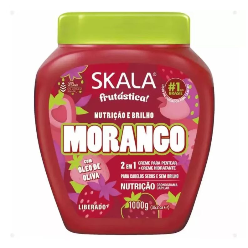 Crema de tratamiento 2 en 1 Skala Morango  1 kg-0