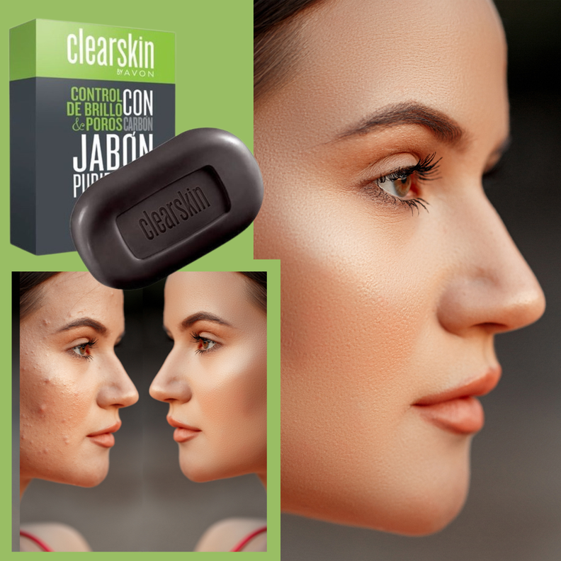 Jabón purificante con carbón clearskin-1