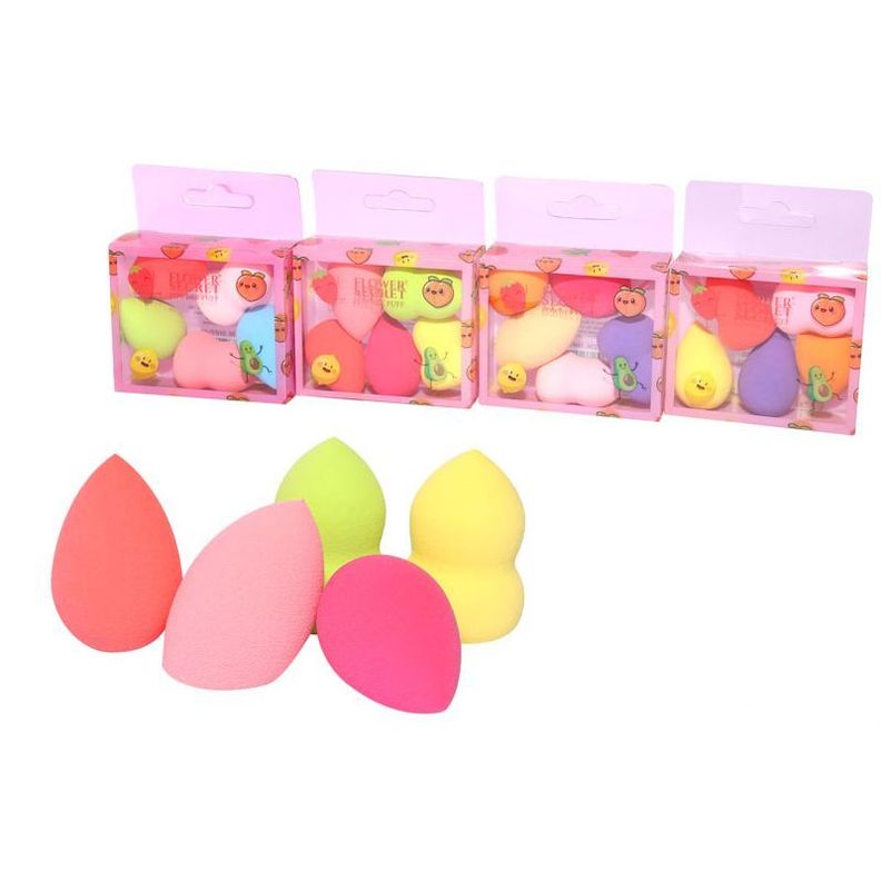 Set de 5 esponjas difuminadoras beauty blender profesionales-1
