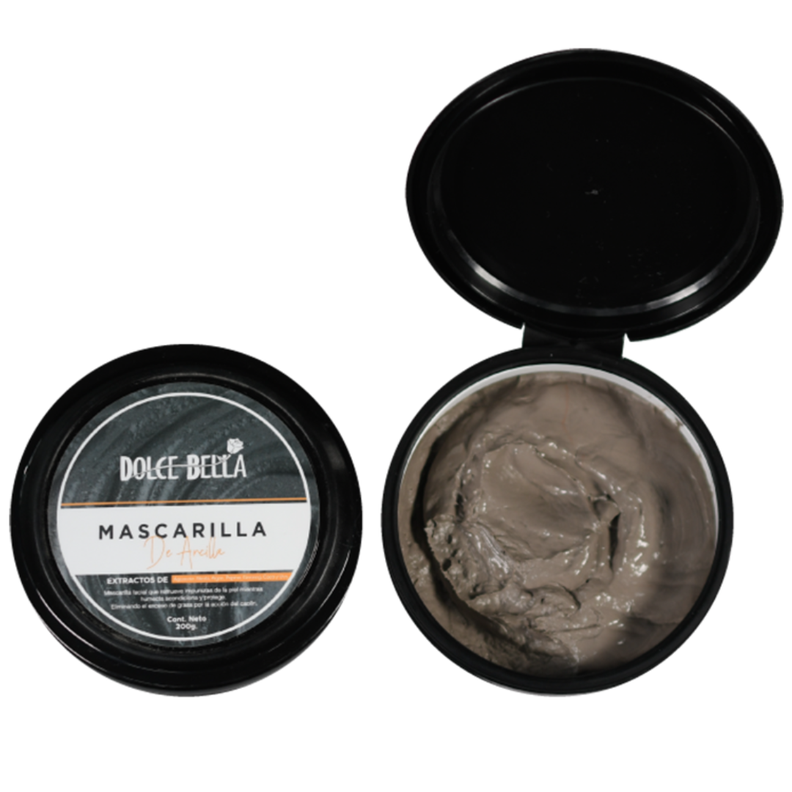 Mascarilla facial de arcilla removedora de impurezas -0