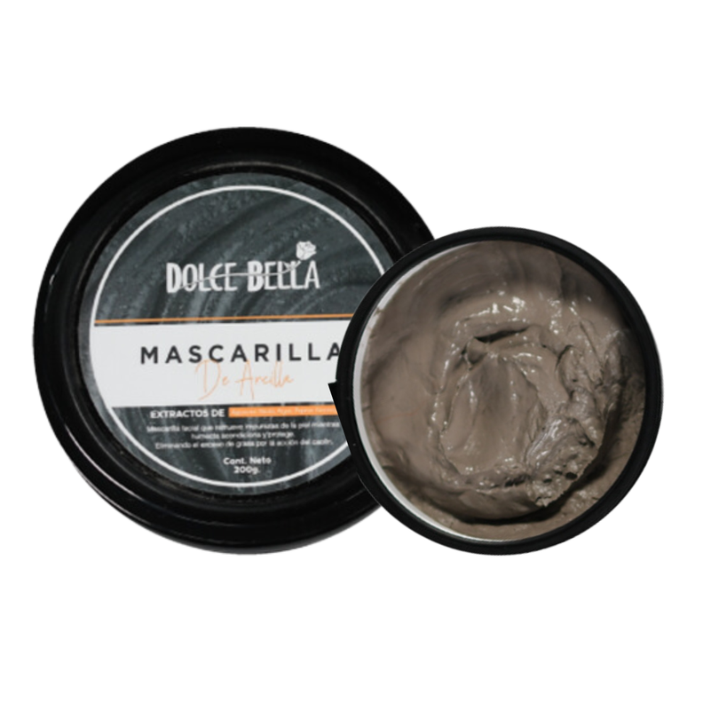 Mascarilla facial de arcilla removedora de impurezas -2