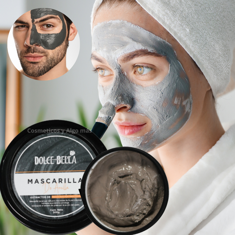 Mascarilla facial de arcilla removedora de impurezas -3