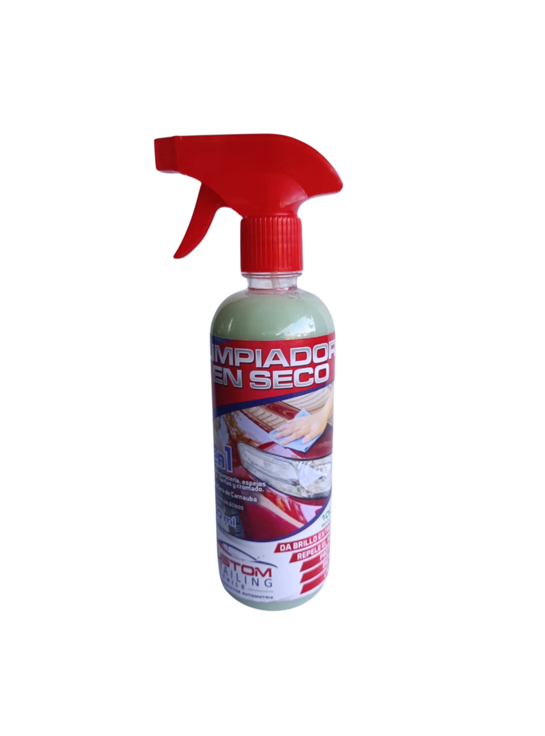 Lavado en Seco para Autos 500 ML - Cuidado Ecológico y Brillante-0