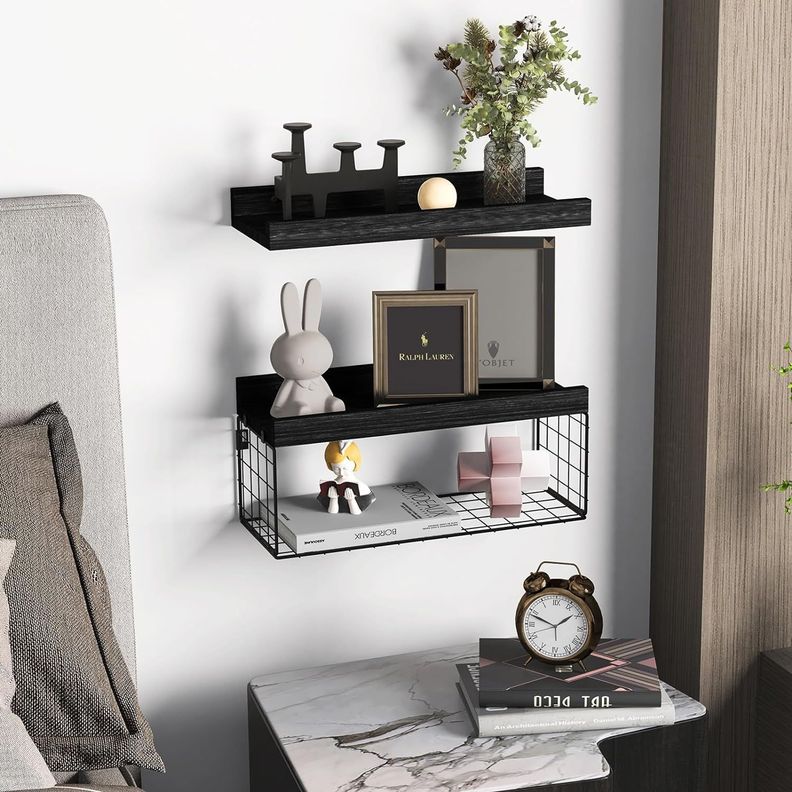 Repisas Flotantes De Madera Modernas X3 NANO370-0