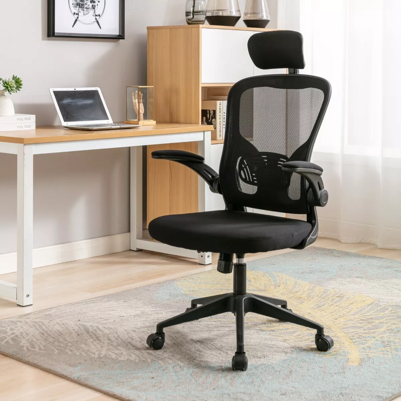 Silla Ejecutiva Escritorio Ergonomic Con Apoyacabeza y Brazos Premium-0