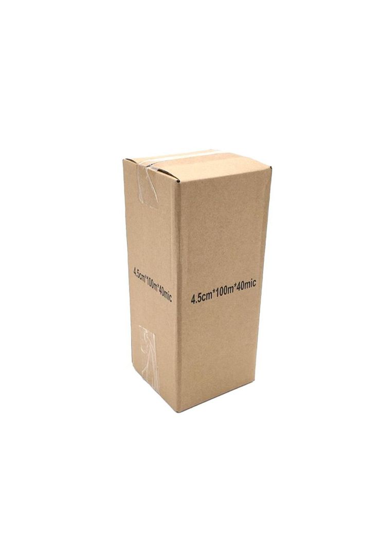 PACK 6 SCOTCH CINTA DE EMBALAJE 100 METROS 40 MIC 4,5 CM ANCHO-2